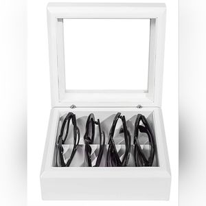 OYOBox Mini Luxury Eyewear Organizer, Wood Display Box for Glasses New